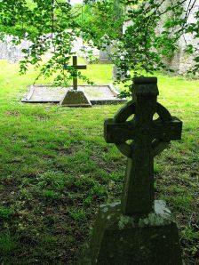 KILMOON takes place in western Ireland. Old burial grounds like this provided tons of inspiration.